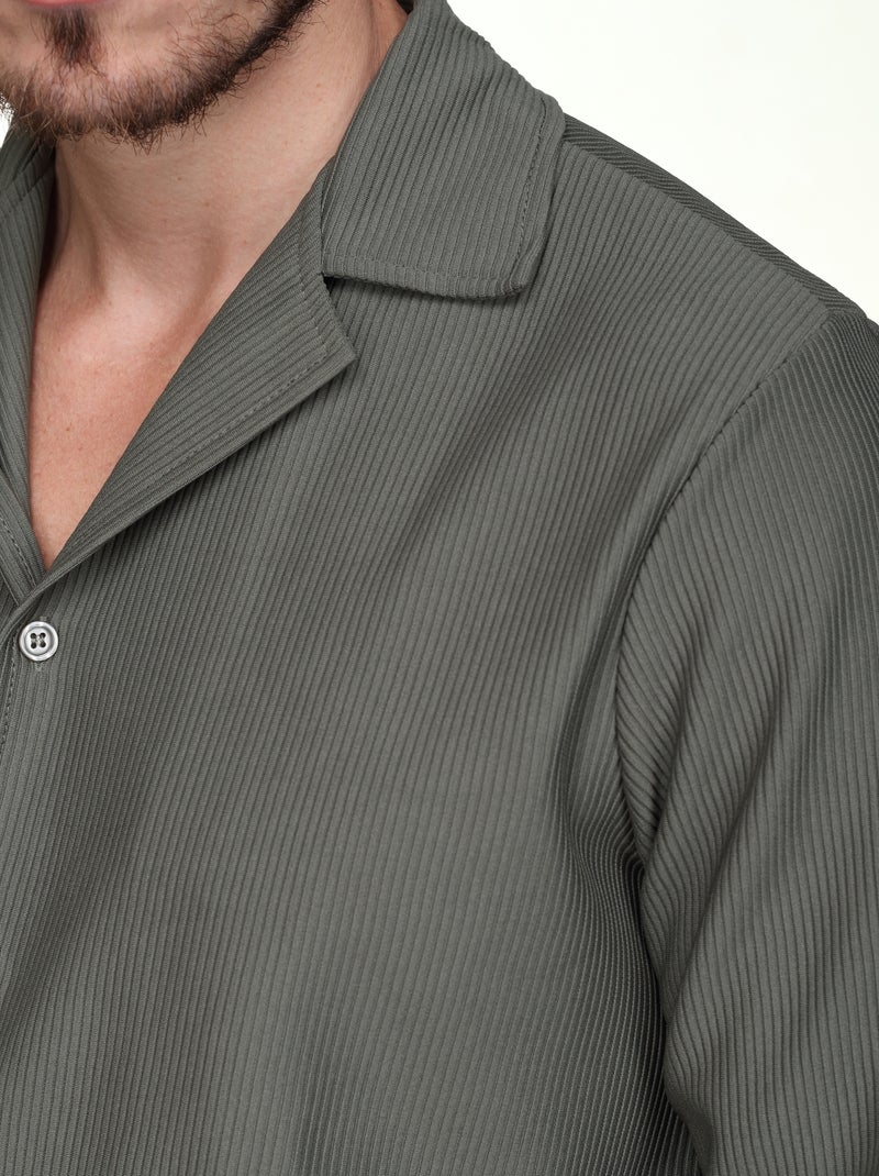 Conjunto de camisa de 2 peças - Frilivin Cáqui - Kiabi
