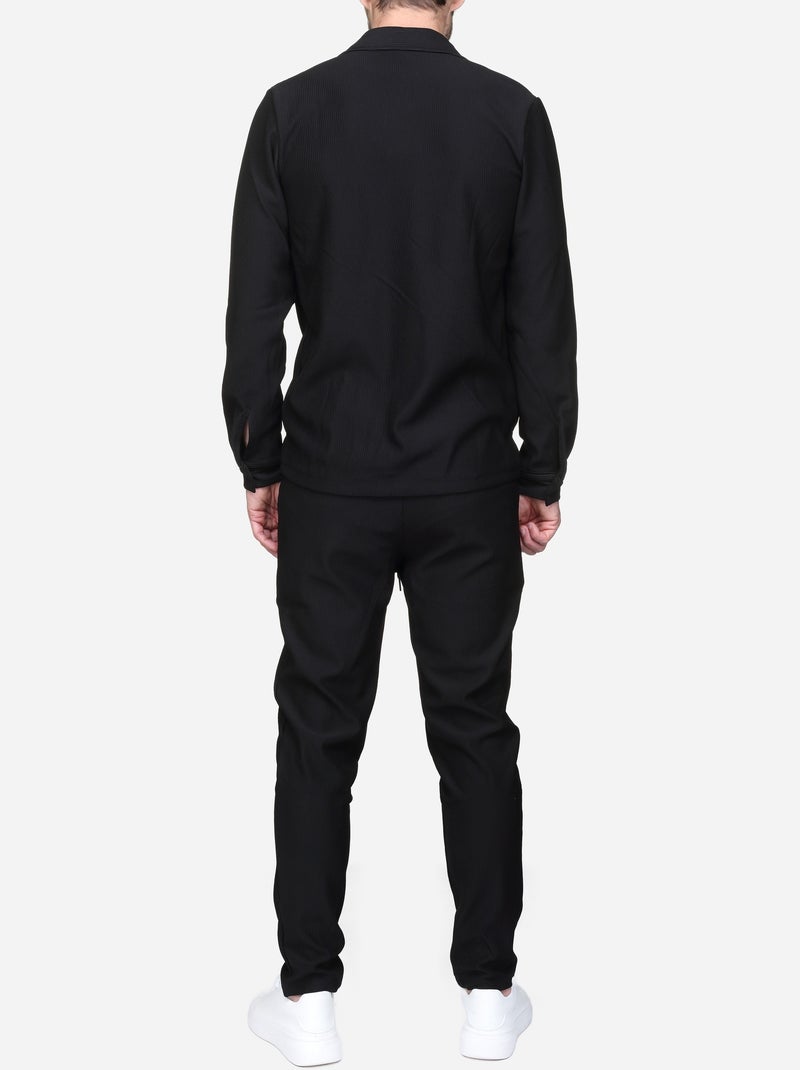 Conjunto de camisa de 2 peças - Frilivin Preto - Kiabi