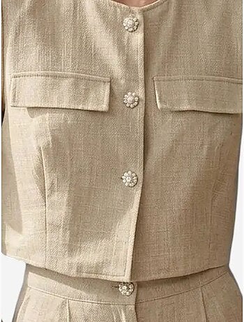 Conjunto de camisa e calções de popelina de algodão my fashion