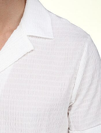 Conjunto de camisa e calções lisos e estampados - Frilivin