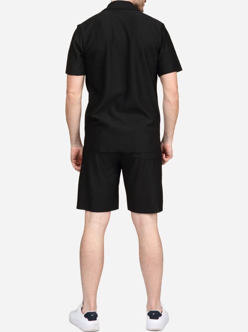 Conjunto de camisa e calções texturizados - Frilivin - Kiabi Conjunto de camisa e calções texturizados - Frilivin - Kiabi