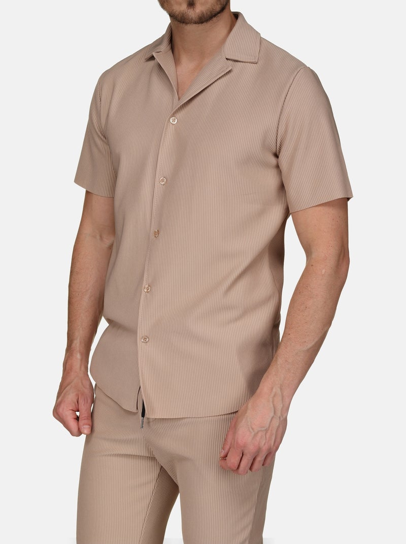 Conjunto de camisa larga - Frilivin Castanho - Kiabi
