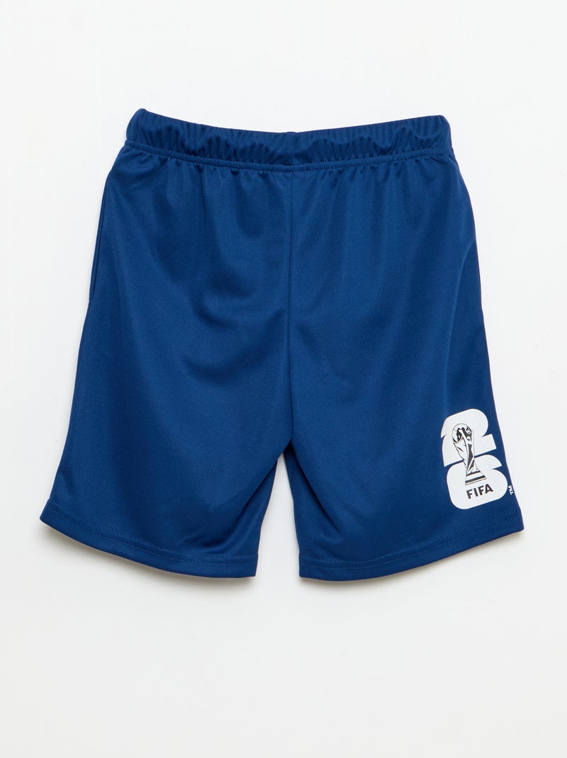 Conjunto de camisola + calções oficialmente licenciado do Campeonato do Mundo da FIFA 26™ - 2 peças Amarelo - Kiabi