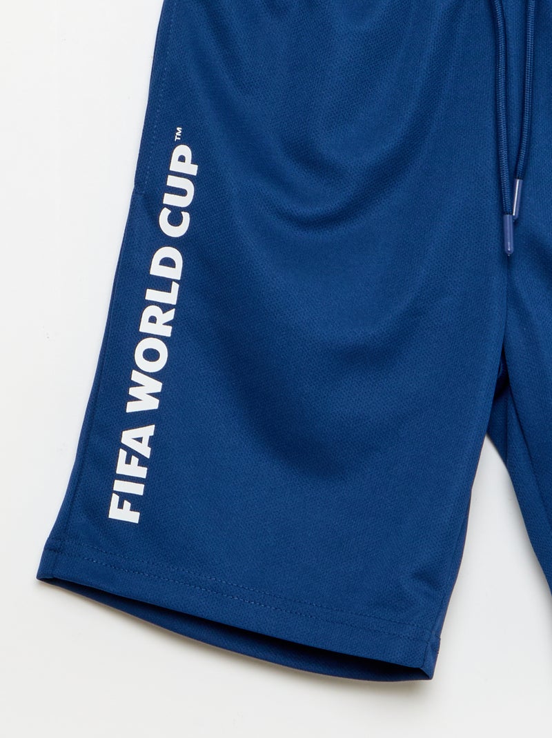 Conjunto de camisola + calções oficialmente licenciado do Campeonato do Mundo da FIFA 26™ - 2 peças Amarelo - Kiabi