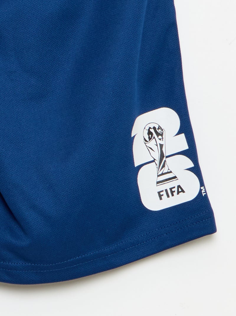 Conjunto de camisola + calções oficialmente licenciado do Campeonato do Mundo da FIFA 26™ - Brasil Amarelo - Kiabi