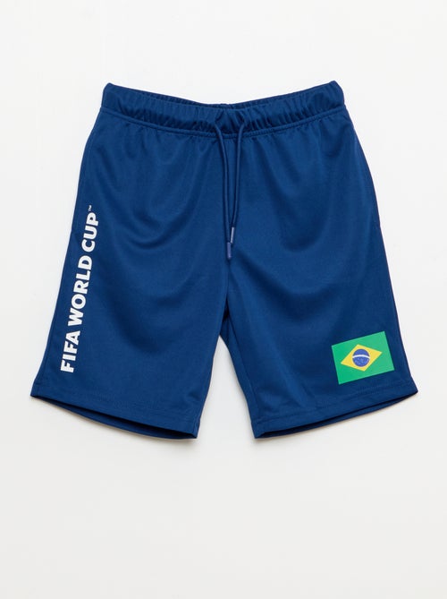 Conjunto de camisola + calções oficialmente licenciado do Campeonato do Mundo da FIFA 26™ - Brasil - Kiabi
