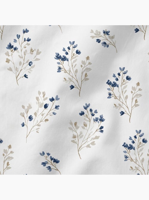 Conjunto de capa de edredão 100% algodão com design floral e capa de almofada - Gamusi - Kiabi Conjunto de capa de edredão 100% algodão com design floral e capa de almofada - Gamusi - Kiabi