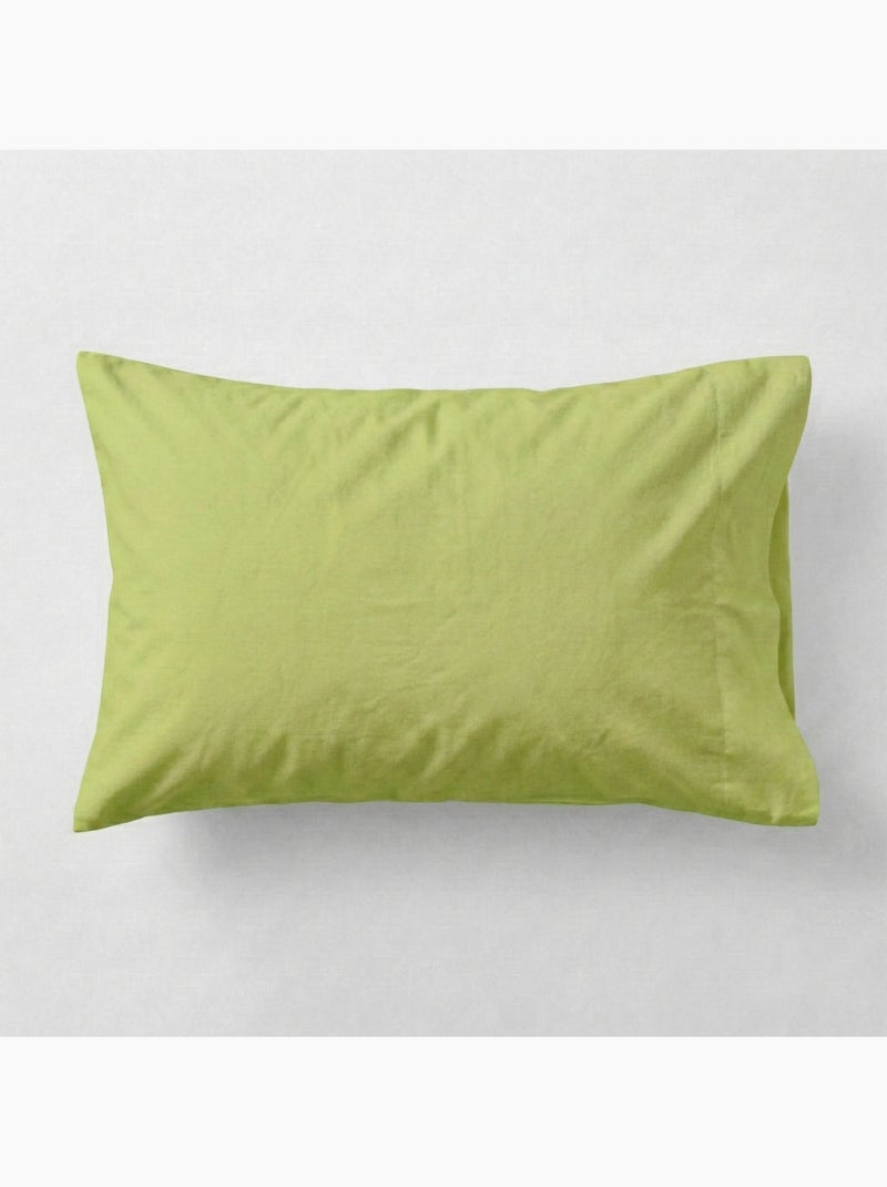 Conjunto de capa de edredão 2 peças Basic "Happyfriday" Verde - Kiabi