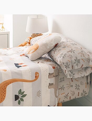 Conjunto de capa de edredão 2 peças Dino family "Happyfriday