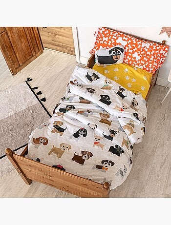 Conjunto de capa de edredão 2 peças Dogs "Happyfriday