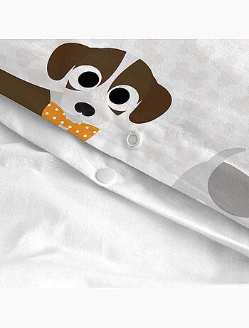 Conjunto de capa de edredão 2 peças Dogs "Happyfriday