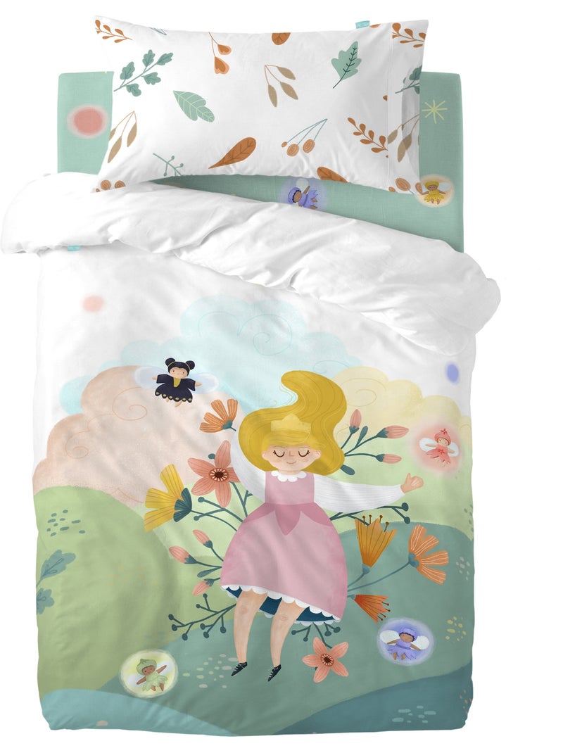 Conjunto de capa de edredão 2 peças Dreaming "Happyfriday" Multicolorido - Kiabi