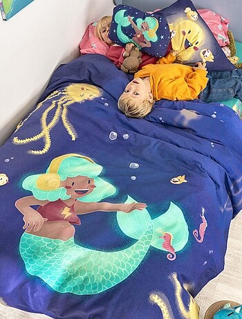 Conjunto de capa de edredão 2 peças Happy mermaid "Happyfriday