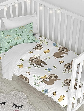 Conjunto de capa de edredão 2 peças Happy sloth "Happyfriday