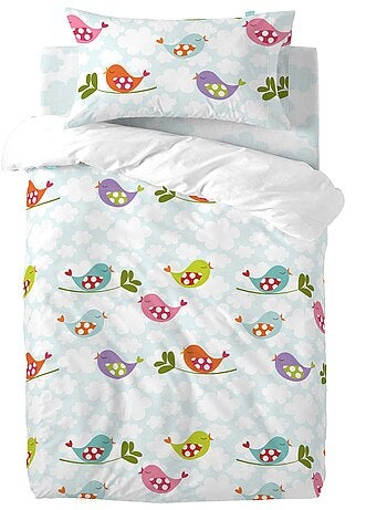 Conjunto de capa de edredão 2 peças Little birds "Happyfriday