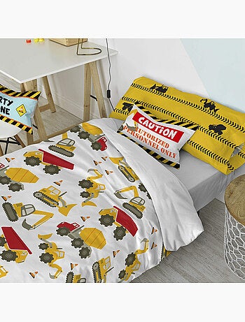 Conjunto de capa de edredão 2 peças Machinery "Happyfriday