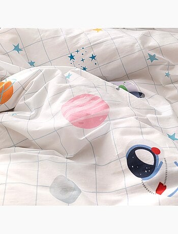 Conjunto de capa de edredão 2 peças Space explorer "Happyfriday