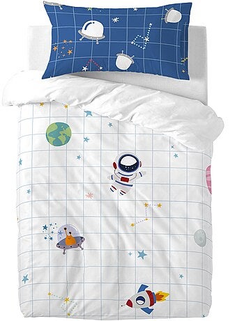 Conjunto de capa de edredão 2 peças Space explorer "Happyfriday