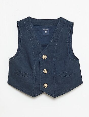 Conjunto de cerimónia 4 peças em algodão e linho