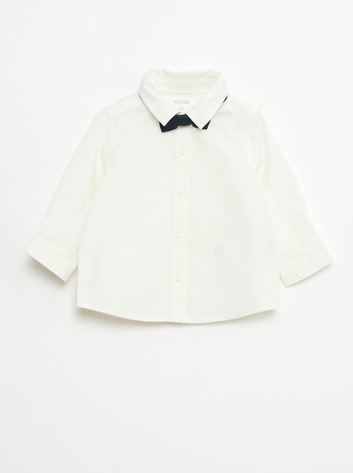 Conjunto de cerimónia 4 peças em algodão e linho - Kiabi