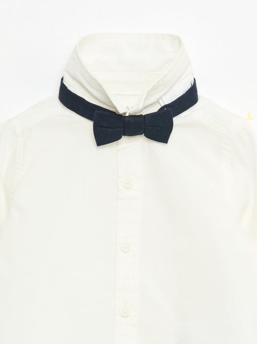 Conjunto de cerimónia 4 peças em algodão e linho - Kiabi