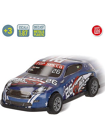 Conjunto de circuito urbano com veículos de fricção 1:87 e sinais de trânsito speed & go