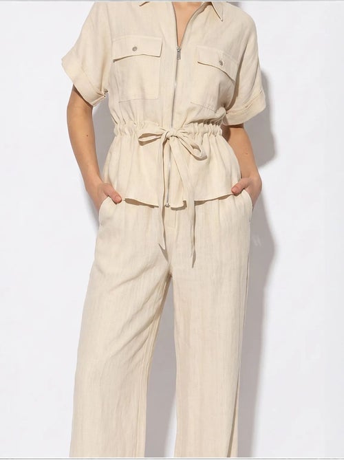 Conjunto de colete e calça pantalona lucci - Kiabi Conjunto de colete e calça pantalona lucci - Kiabi