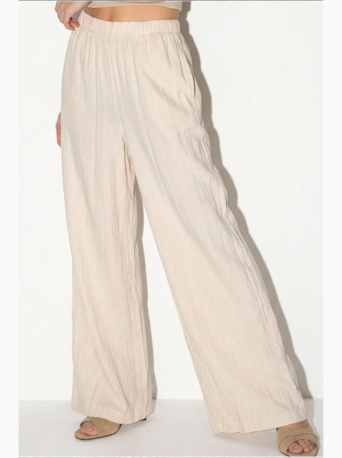 Conjunto de colete e calça pantalona lucci - Kiabi Conjunto de colete e calça pantalona lucci - Kiabi
