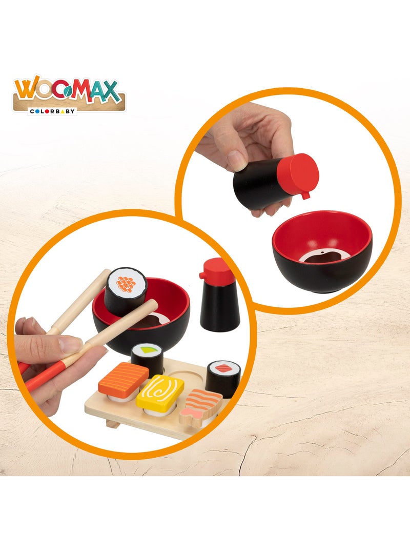 Conjunto de comida de sushi de madeira WOOMAX N/D - Kiabi