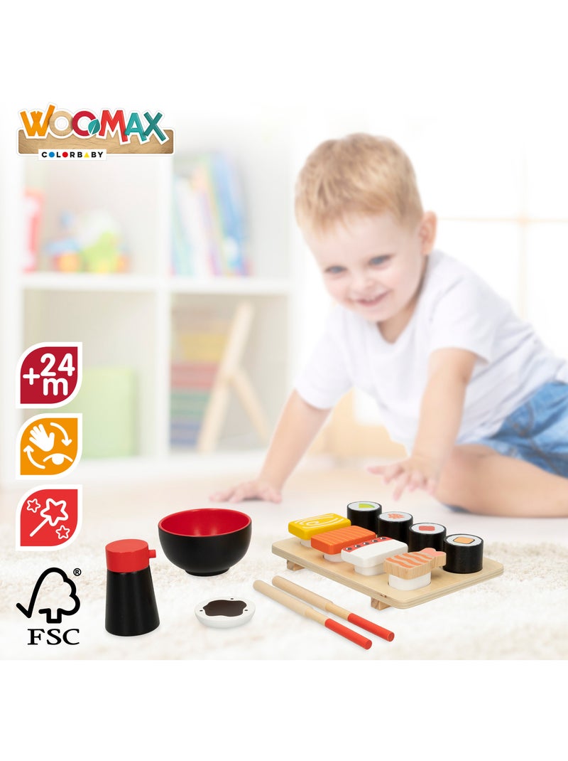 Conjunto de comida de sushi de madeira WOOMAX N/D - Kiabi