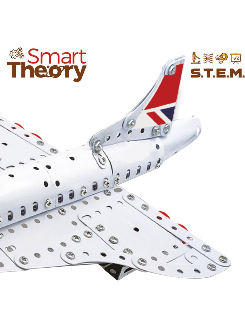 Conjunto de construção de avião em metal 260 peças smart theory N/D - Kiabi