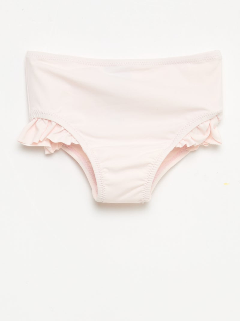 Conjunto de Cuecas de Banho - 2 Peças Branco - Kiabi