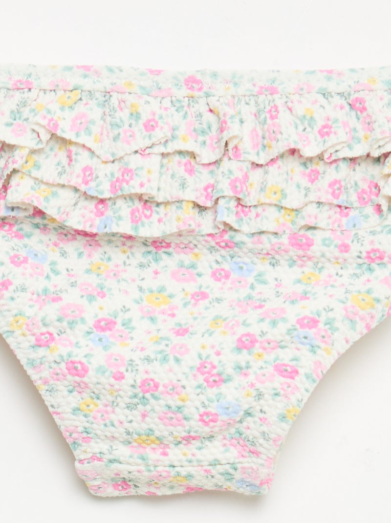 Conjunto de Cuecas de Banho - 2 Peças Branco - Kiabi