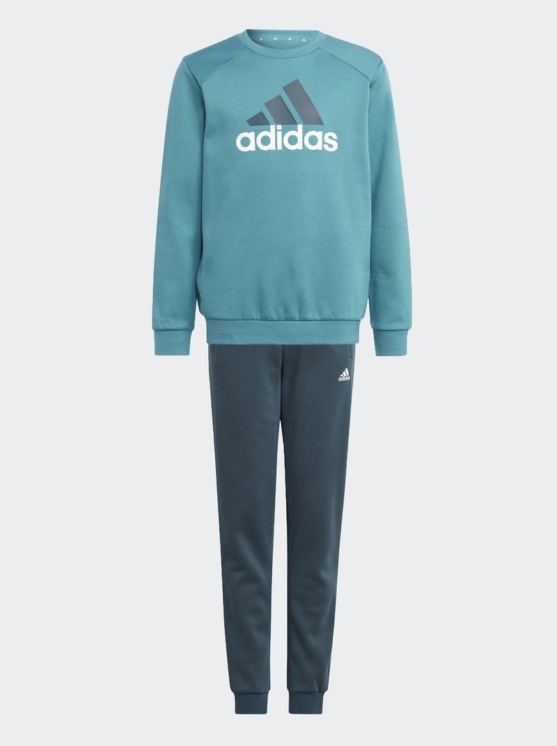 Conjunto de desporto 'Adidas' - calças de fato de treino + sweatshirt AZUL - Kiabi