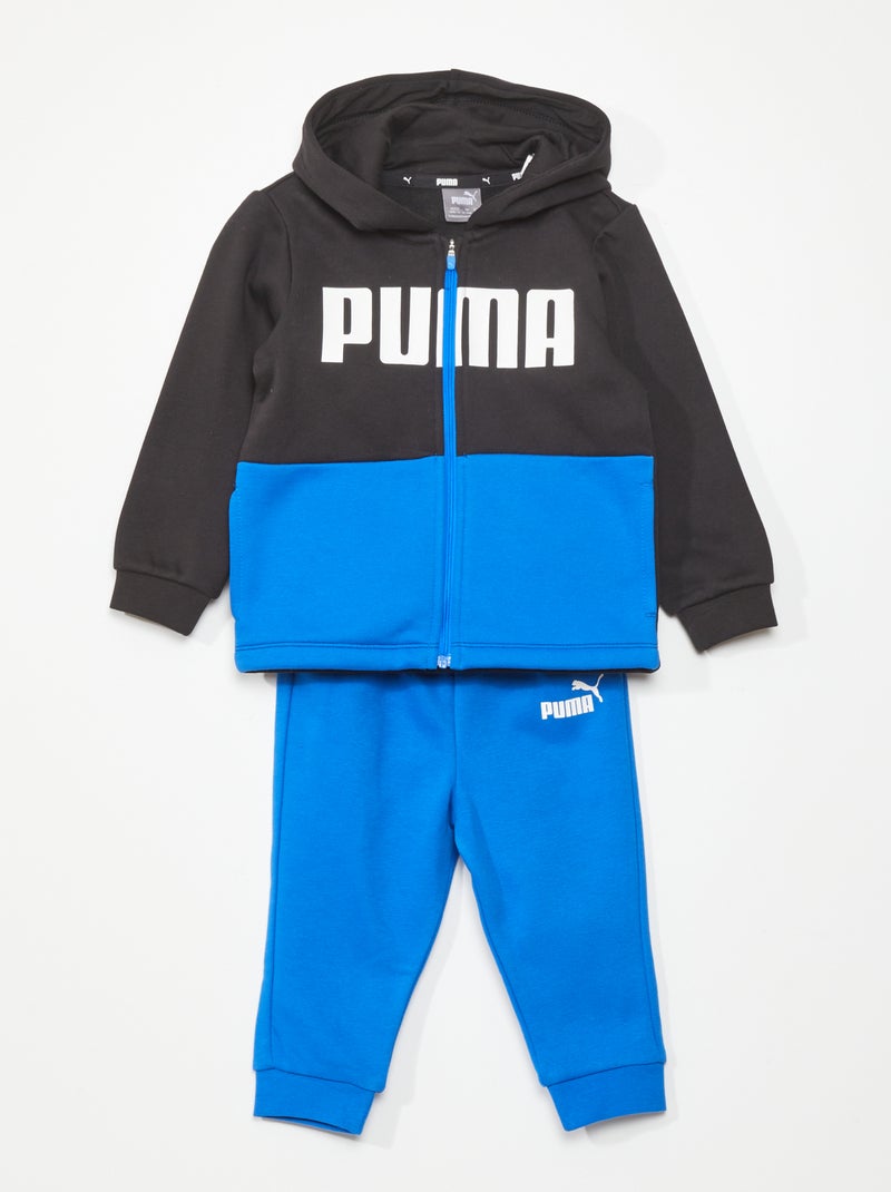 Conjunto de desporto sweatshirt + calças "Puma' - 2 peças AZUL - Kiabi