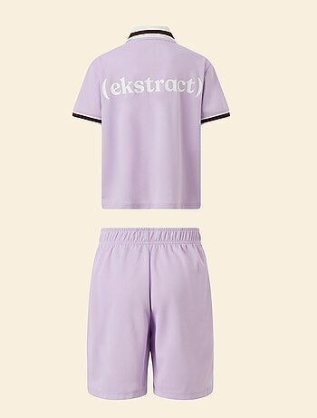 Ekstract - Conjunto de desporto t-shirt + calções