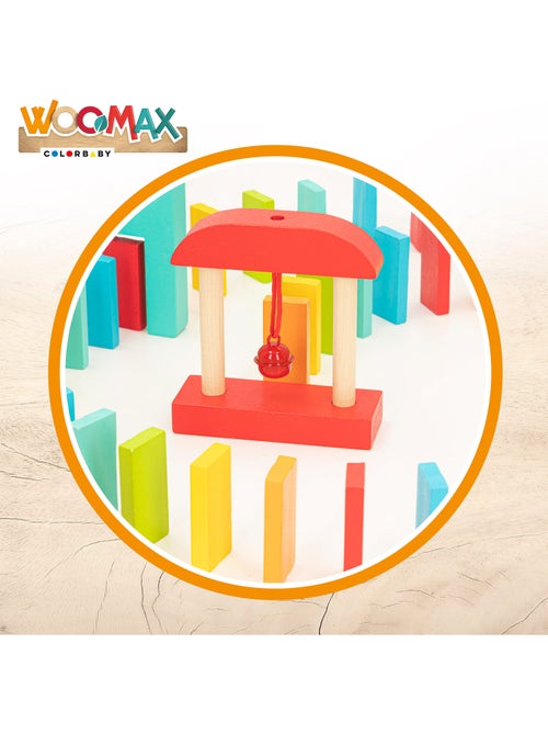 Conjunto de Dominó de Madeira WOOMAX - Kiabi