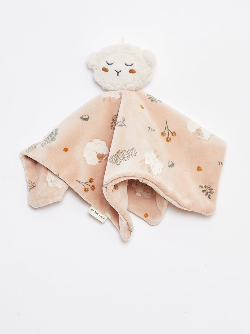 Conjunto de dormir babygrow + body + boneco - 3 peças Branco - Kiabi