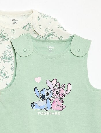 Conjunto de dormir body e macacão 'Disney' - 2 peças