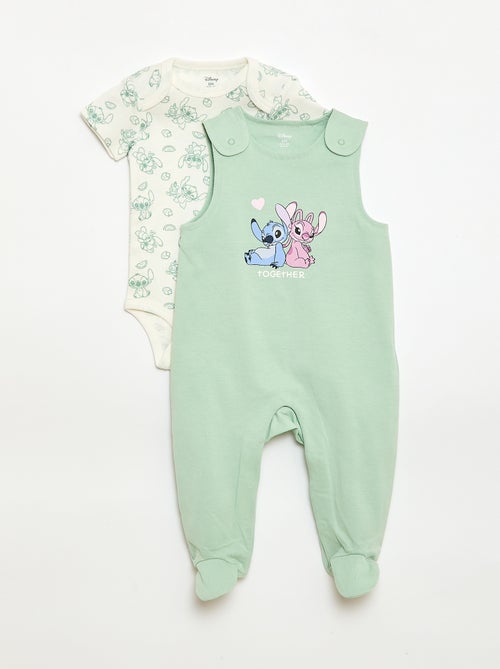 Conjunto de dormir body e macacão 'Disney' - 2 peças - Kiabi