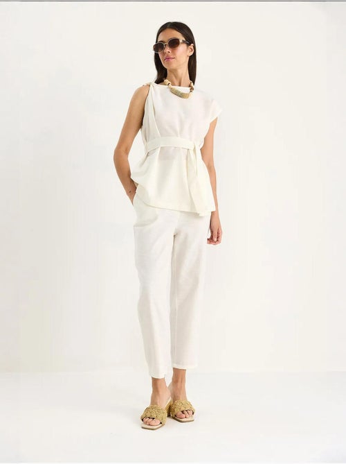 Conjunto de duas peças blusa-calças lucci - Kiabi Conjunto de duas peças blusa-calças lucci - Kiabi