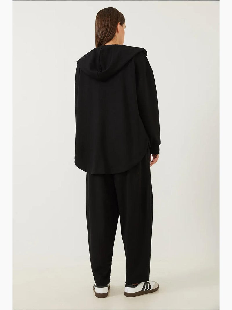 Conjunto de duas peças zip modal lucci Preto - Kiabi