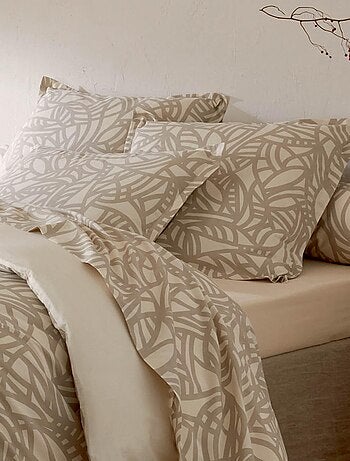 Conjunto de edredão com estampado gráfico