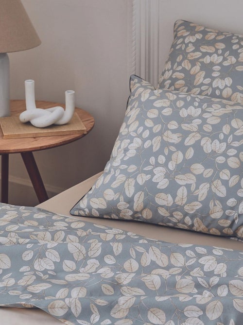 Conjunto de edredão em percal com estilo cocooning - Kiabi Conjunto de edredão em percal com estilo cocooning - Kiabi