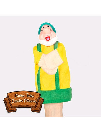Conjunto de fantoches branca de neve 25 cm cucu show