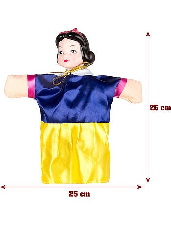 Conjunto de fantoches branca de neve 25 cm cucu show