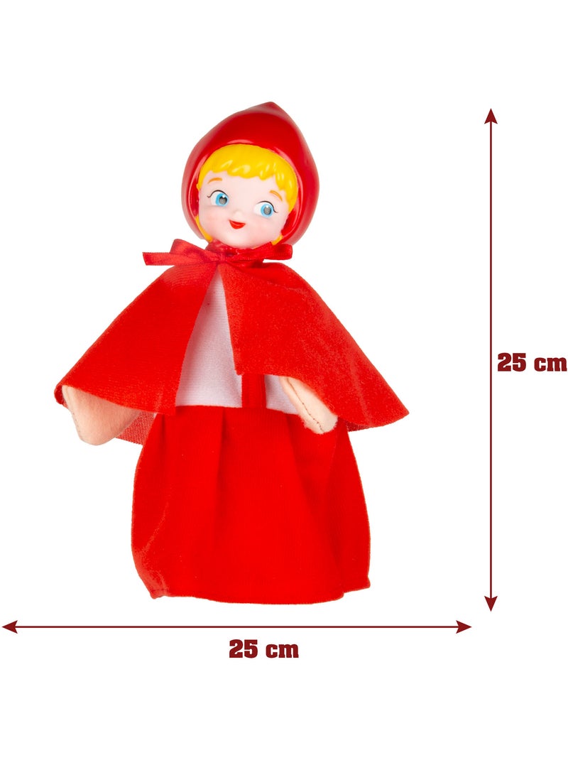 Conjunto de fantoches chapeuzinho vermelho 25 cm cucu show N/D - Kiabi