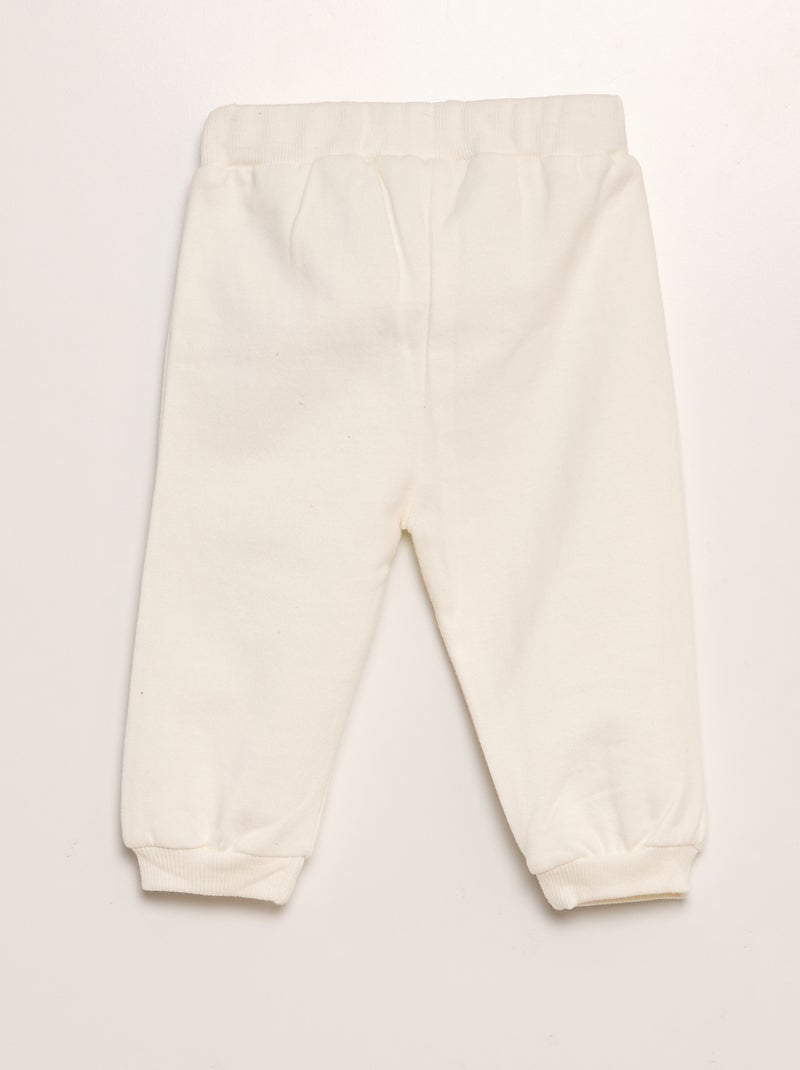 Conjunto de fato de treino com sweatshirt + calças 'Batman' 'DC Comics'  - 2 peças BRANCO - Kiabi