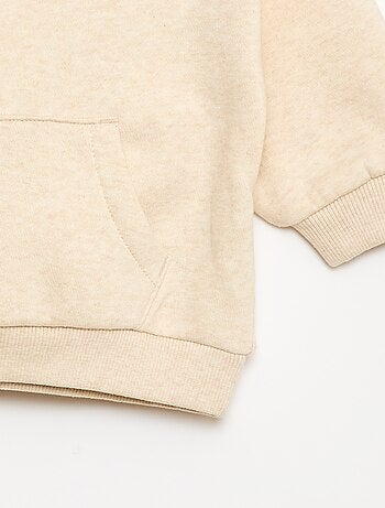 Conjunto de jogging em moletom liso sweat + calça - 2 peças