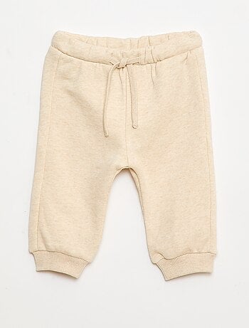 Conjunto de jogging em moletom liso sweat + calça - 2 peças